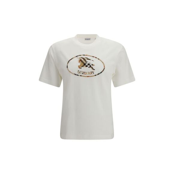 Burberry Men Embroidered Logo T-Shirt